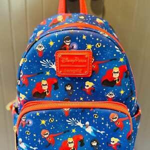 Disney Parks The Incredibles Loungefly Mini Backpack
